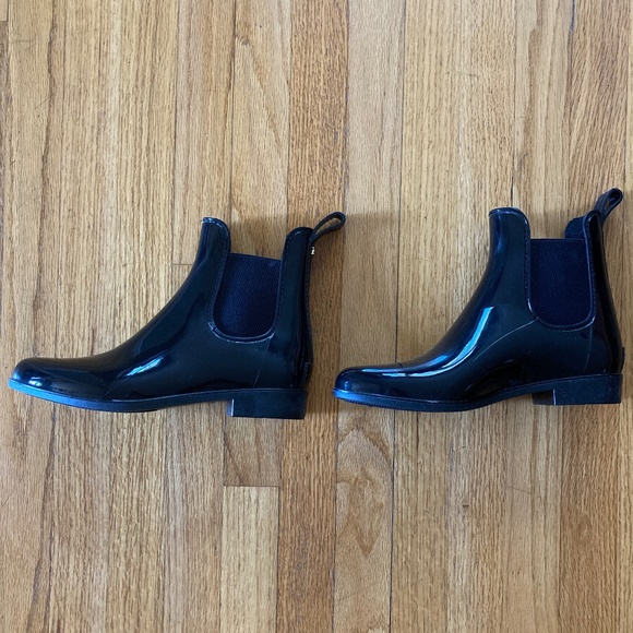 Sam Edelman Shoes - NWOB Sam Edelman Tinsley Black Shiny Rain Boots Size 7